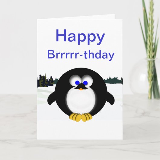 Happy Penguin Kaart (Voorkant)