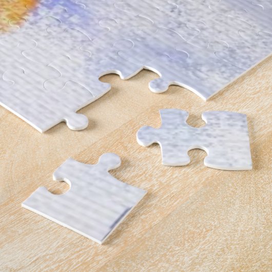 Happy Penguin - Kerstmis Legpuzzel (Zijkant)