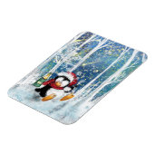 Happy Penguin - Kerstmis Magneet (Linkerzijde)