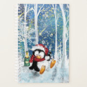 Happy Penguin - Kerstmis Planner (Voorkant)
