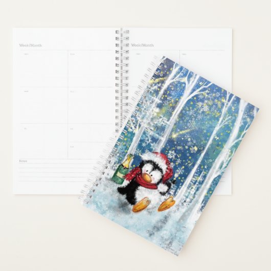 Happy Penguin - Kerstmis Planner (Display)