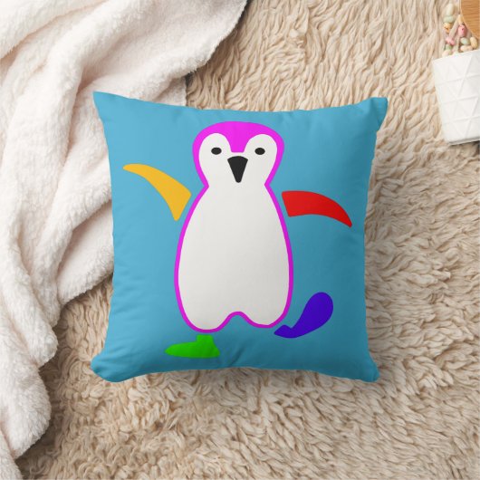 Happy Penguin Kussen (Deken)