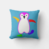 Happy Penguin Kussen (Voorkant)