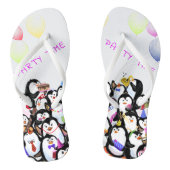 Happy Penguin Teenslippers (Voetbed)