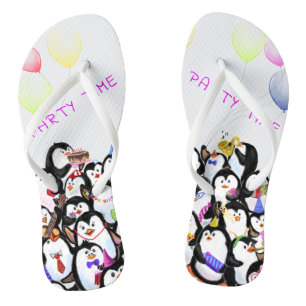Happy Penguin Teenslippers