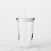 Happy Penguins Acryl Tumbler Drinkbeker (Links)
