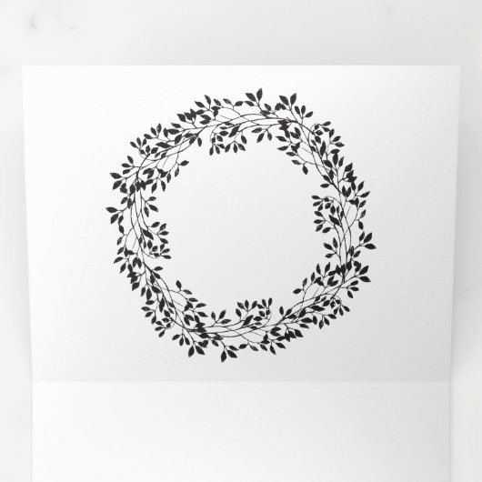 Happy Penguins die kerstmannetjes met oorsuizen dr Drieluik Wenskaart (Binnenzijde eerst)