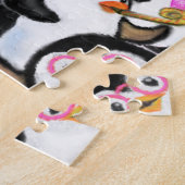 Happy Penguins Party Cartoon Drawing - Cute Fun Legpuzzel (Zijkant)