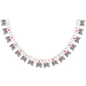 Happy Penguins Party Fun Tekening - Happy Birthday Vlaggetjes (Alle)