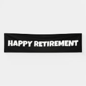 HAPPY PENSIONERING BANNER (Horizontaal)