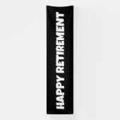 HAPPY PENSIONERING BANNER (Verticaal)