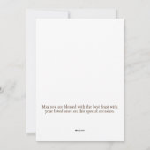 Happy Pentecost Feestdagenkaart (Achterkant)