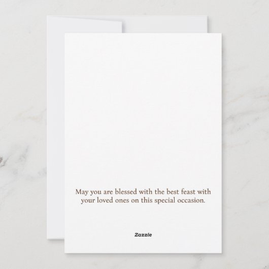 Happy Pentecost Feestdagenkaart (Achterkant)