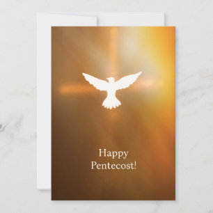 Happy Pentecost Feestdagenkaart