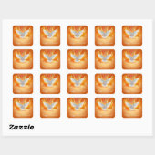 Happy Pentecost van Jenny McLaughlin Vierkante Sticker (Vel)