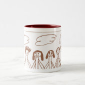 Happy People die de Mok van haar handen vasthoudt (Center)