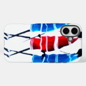 Happy People Masai Warriors Walking Art Print Case-Mate iPhone Case (Achterkant (horizontaal))