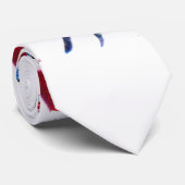 Happy People Masai Warriors Walking Art Print Stropdas (Opgerold)