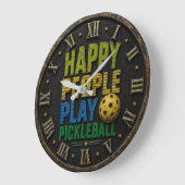 Happy People Play Pickleball Grote Klok (Hoek)