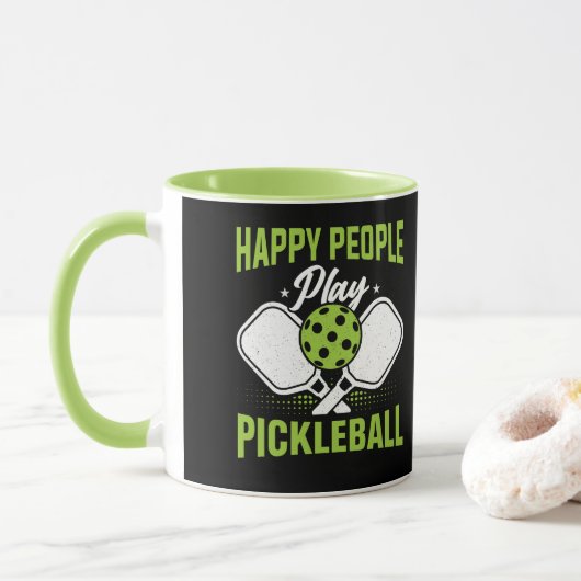 Happy People Play Pickleball Mok (Met donut)