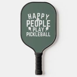 Happy People Play Pickleball Paddle