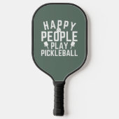 Happy People Play Pickleball Paddle (Achterkant)