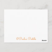 Happy People Wiens God Jehovah~Scripture~Print is Briefkaart (Achterkant)