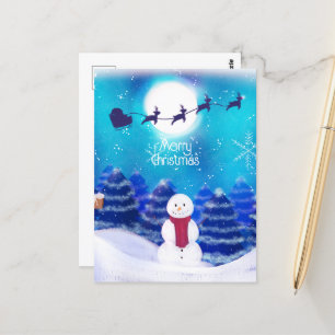 Happy Persoonlijke kerstman Briefkaart