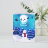 Happy Persoonlijke kerstman Briefkaart (Staand voorkant)