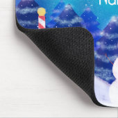 Happy Persoonlijke kerstman Muismat (Hoek)