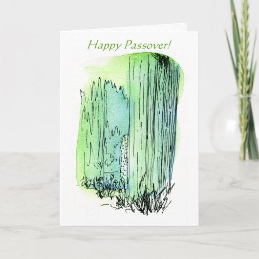 Happy Pesach Chag Pesach Someach Kaart (Voorkant)