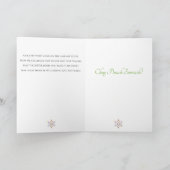 Happy Pesach Chag Pesach Someach Kaart (Binnen)