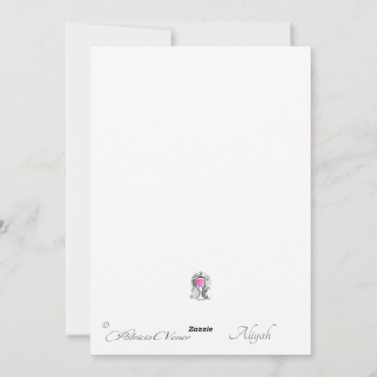 Happy Pesach uit Bubbe Passover Flat Feestdagenkaart (Achterkant)