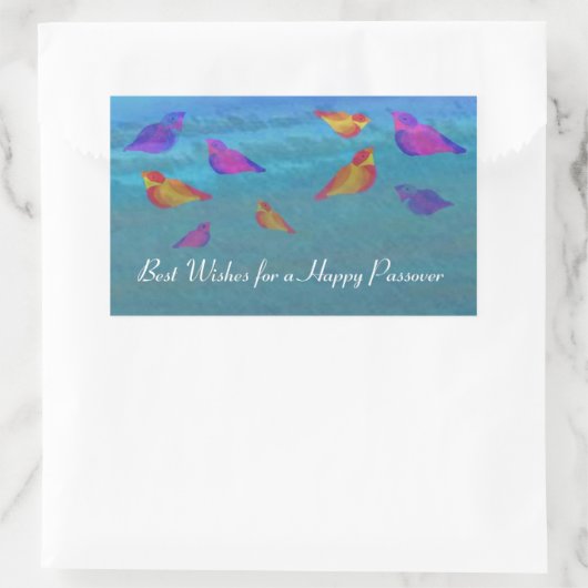 Happy Pesach Wensen Stickers (Tas)