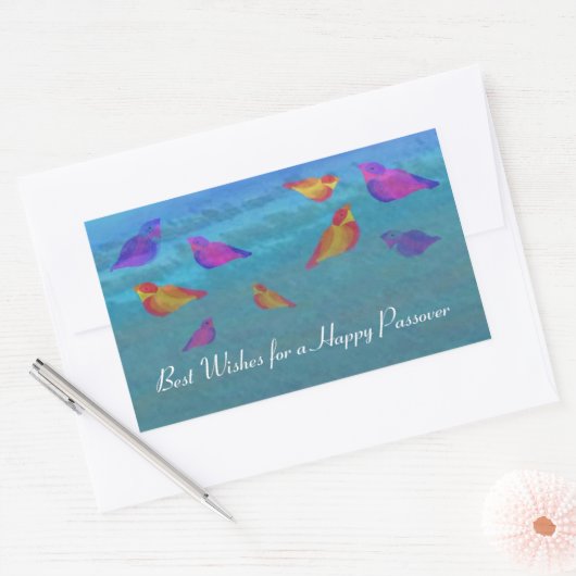 Happy Pesach Wensen Stickers (Envelop)