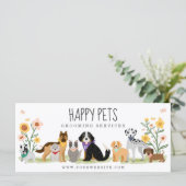 Happy Pet Animal Care Grooming Gift Certificate (Staand voorkant)