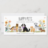 Happy Pet Animal Care Grooming Gift Certificate (Voorkant)