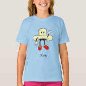Happy Pet Cartoon T-shirt (Voorkant)