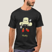 Happy Pet Cartoon T-Shirt (Voorkant)