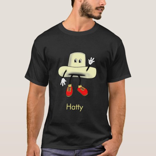 Happy Pet Cartoon T-Shirt (Voorkant)