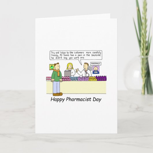Happy Pharmacist Day - september Kaart (Voorkant)