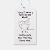 Happy Pharmacy Appreciation Week Gift Label Mortie Cadeaulabel (Voorkant)