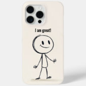 Happy Phone Case-Positive Vibes Design Case-Mate iPhone Case (Achterkant)