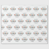 Happy Physician Assistant Week Cadeaupapier (Vlak)