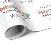 Happy Physician Assistant Week Cadeaupapier (Rol Hoek)