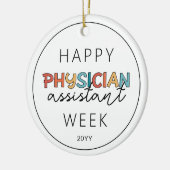 Happy Physician Assistant Week Keramisch Ornament (Links)