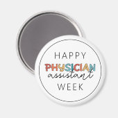 Happy Physician Assistant Week Magneet (Voorkant / Achterkant)