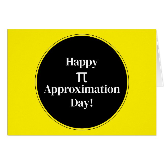 Happy PI benaderingsdag 22 juli Wiskunde Nerd (Voorkant Horizontaal)
