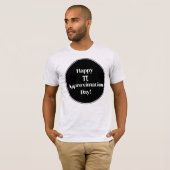 Happy PI benaderingsdag 22 juli Wiskunde Nerd T-shirt (Voorkant volledig)