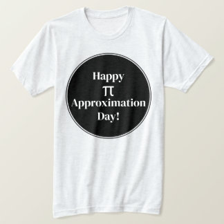 Happy PI benaderingsdag 22 juli Wiskunde Nerd T-shirt
